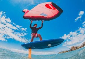 What Does an Empty Surfboard on Water Signify?